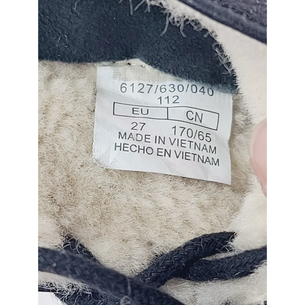 Zara, Leather, Faux Fur Casual Outdoor Winter Boots Girls' Size 10.5 Black. A. H